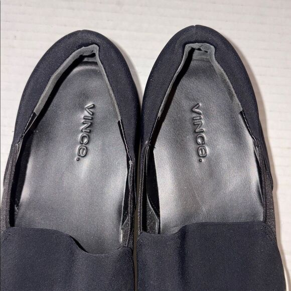 VINCE Black Slip On Sneakers 7.5 - Picture 7 of 9